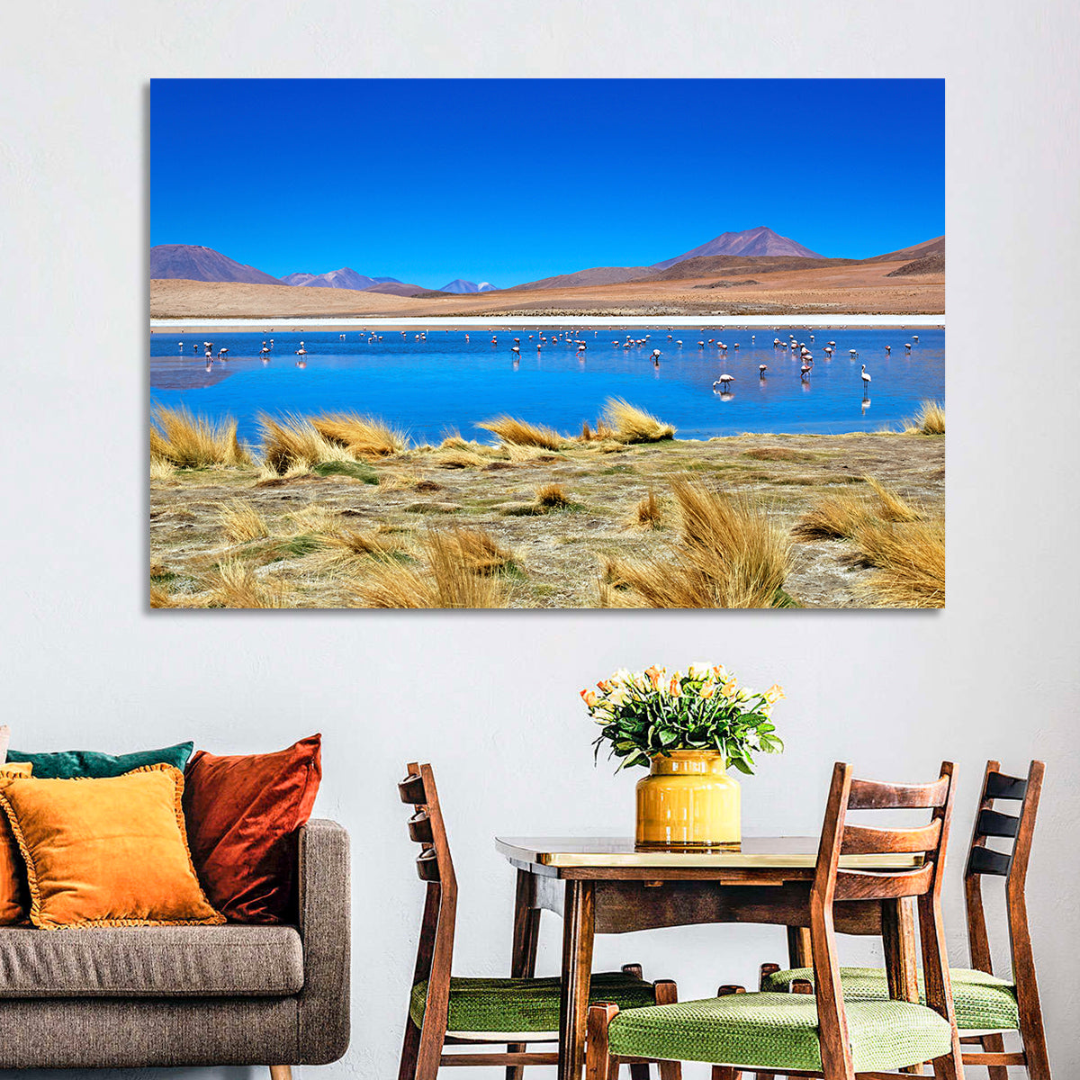 Laguna Flamingo Lake Wall Art