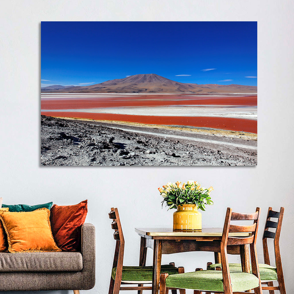 Laguna Colorada Red Lake Wall Art