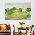 Rural Fields Abstract Wall Art