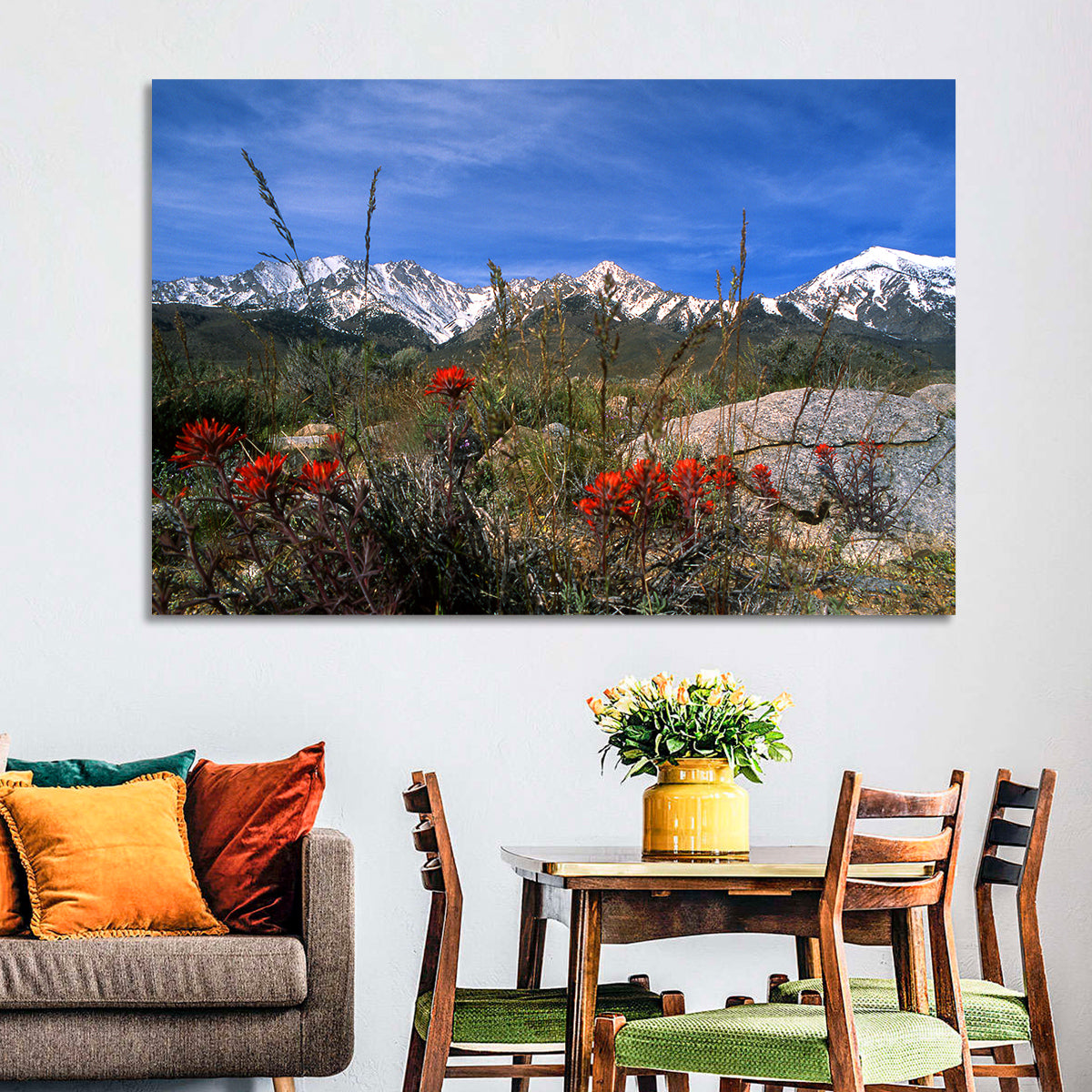 Sierra Nevada Wildflower Vista Wall Art
