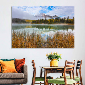 Pyramid Mountain from Patricia Lake Wall Art