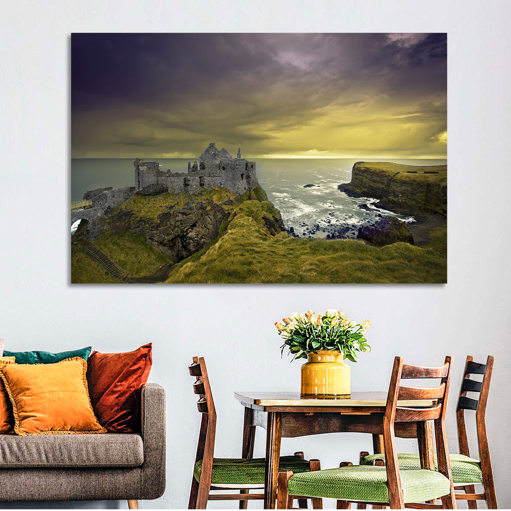 Dunluce Castle Ruins Wall Art
