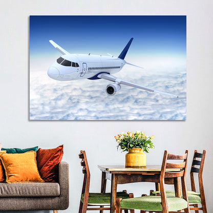 Airplane Travel Concept Wall Art