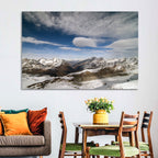 Snow-capped Peaks of Zermatt Wall Art