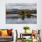 Lake Umbagog Autumn Reflection Wall Art