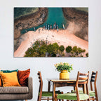 Koh Samui Long-tail Boats Wall Art
