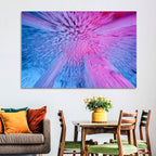 Ethereal Ice Cave Icicles Wall Art