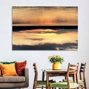 Lake Pleasant Sunset Wall Art