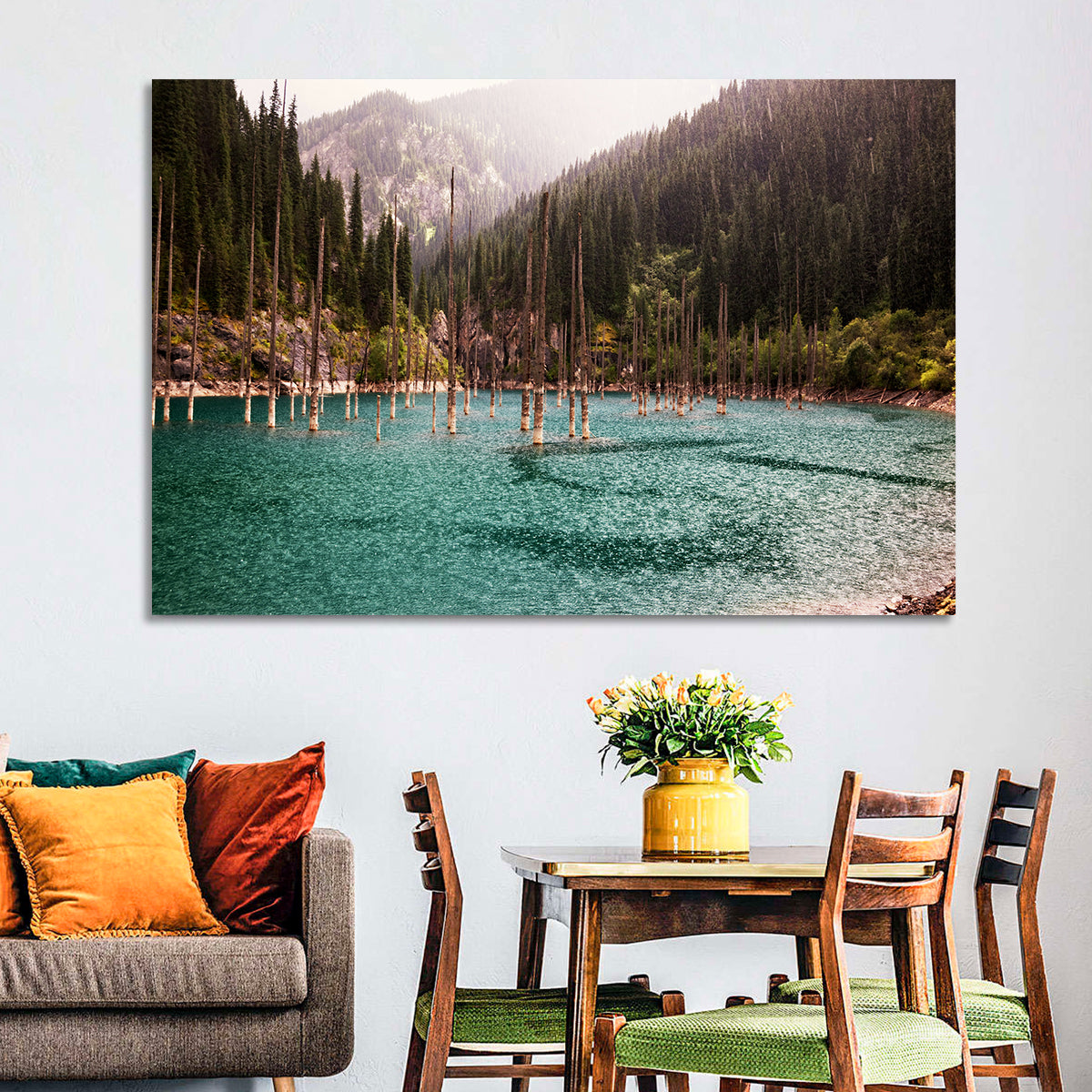 Lake Kaindy Wall Art