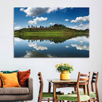 Bunyonyi Lake Reflection Wall Art