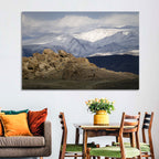 Wonderstone Snow-dusted Mountains Wall Art