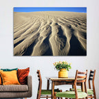 Endless Rippled Sand Dunes Wall Art