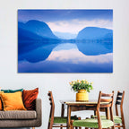 Lake Bohinj Morning Reflection Wall Art