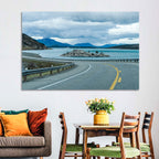 David Thompson Highway 11, Abraham Lake Wall Art
