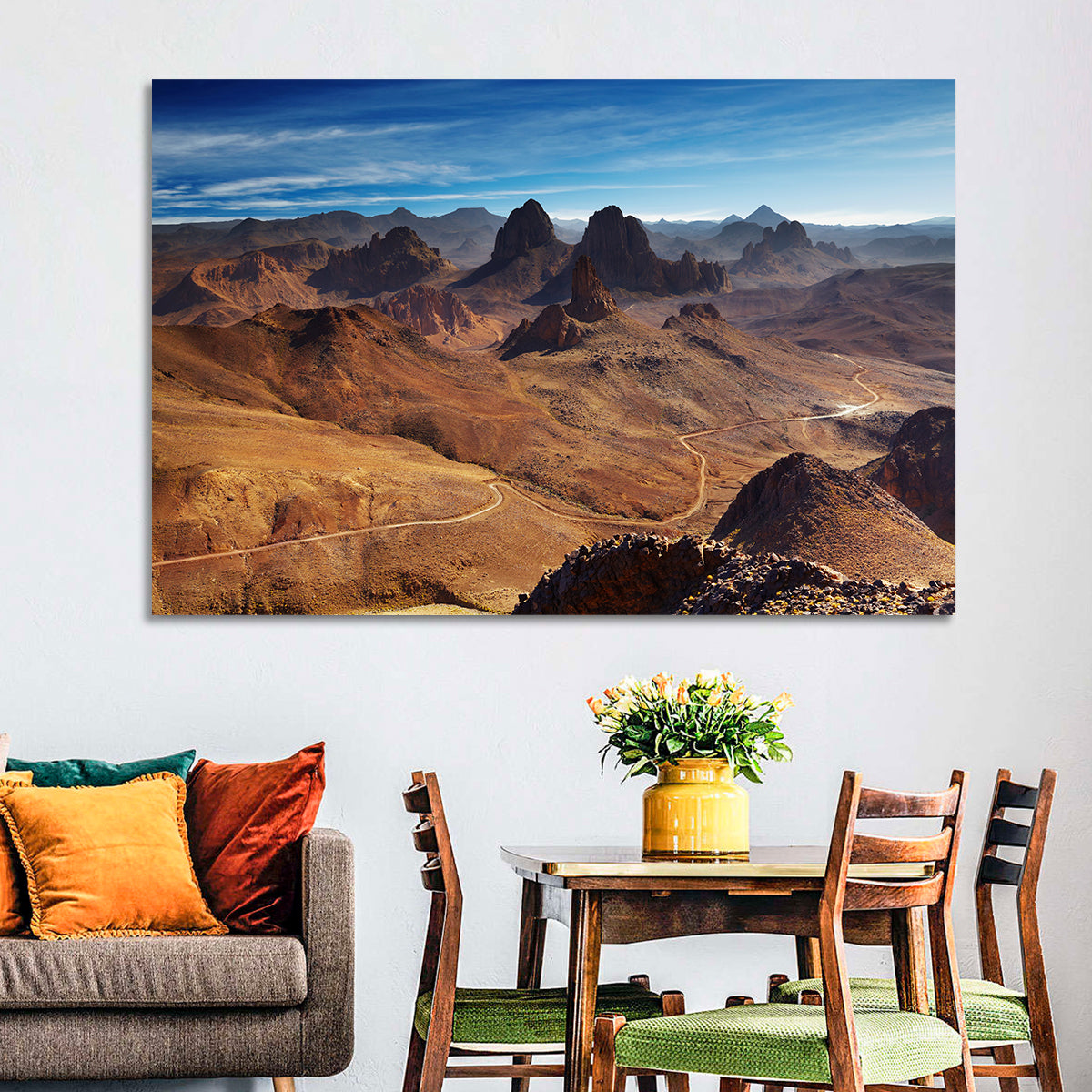 Hoggar Mountain Road Wall Art