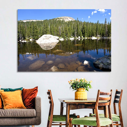 Colorado Forest Lake Wall Art
