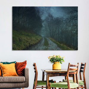 Muddy Forest Pathway Wall Art