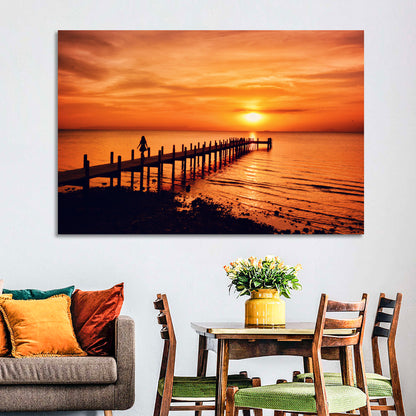 Kampot Ocean Pier Wall Art