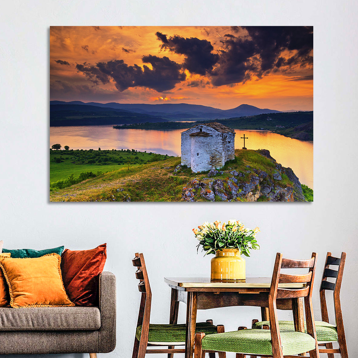 St John of Rila Chapel, Pchelitsa Wall Art in a room, landscape