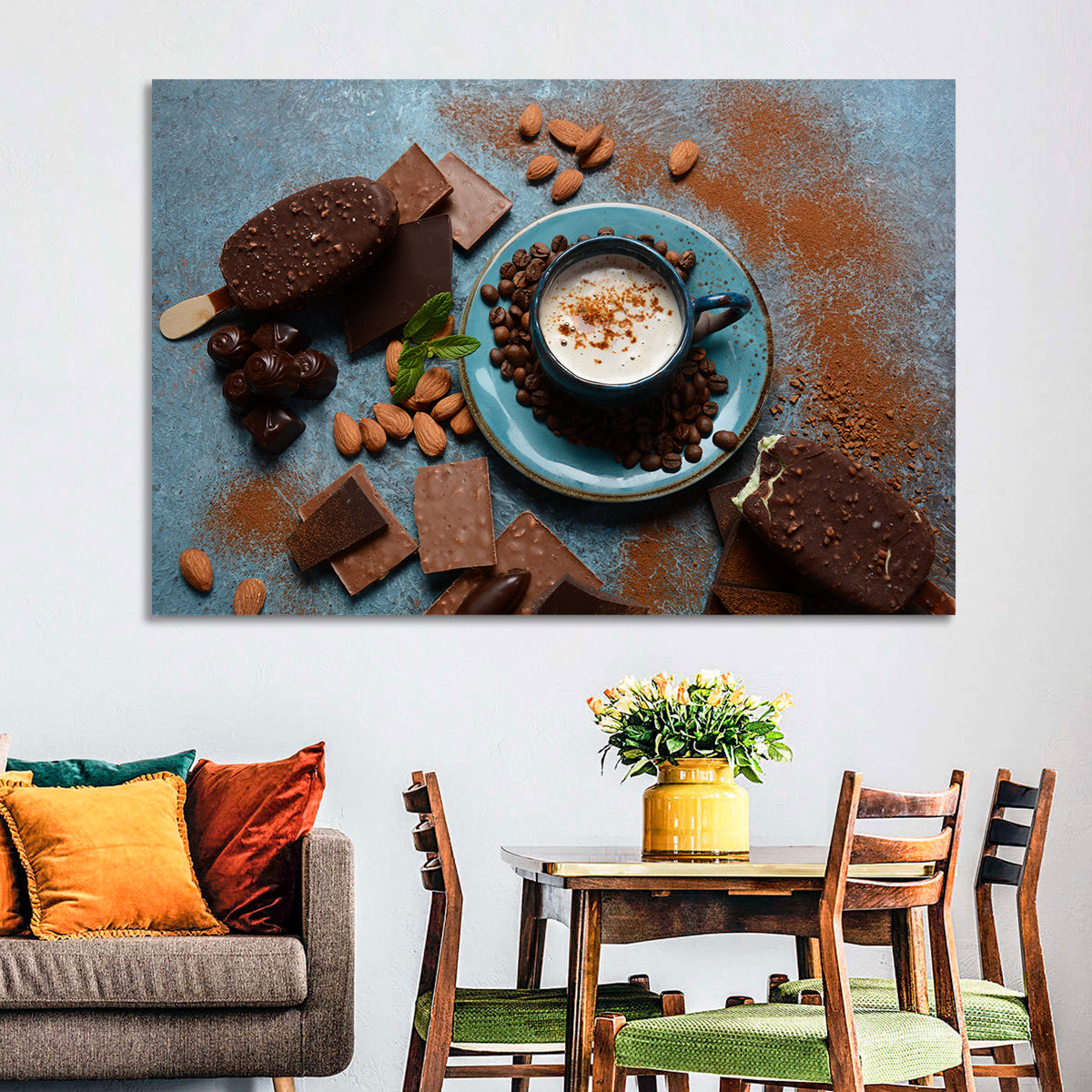 Coffee and Ice Cream Still Life Wall Art