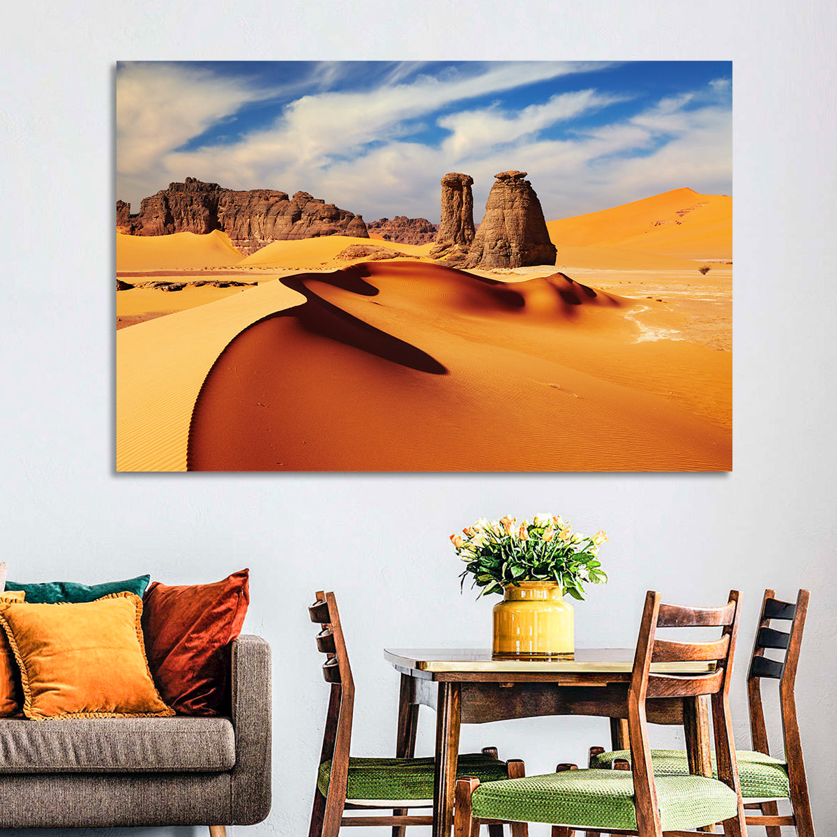 Tadrart Rouge Sand Dunes Wall Art