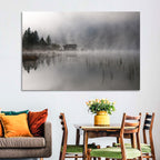 Ferchensee Morning Mist Wall Art
