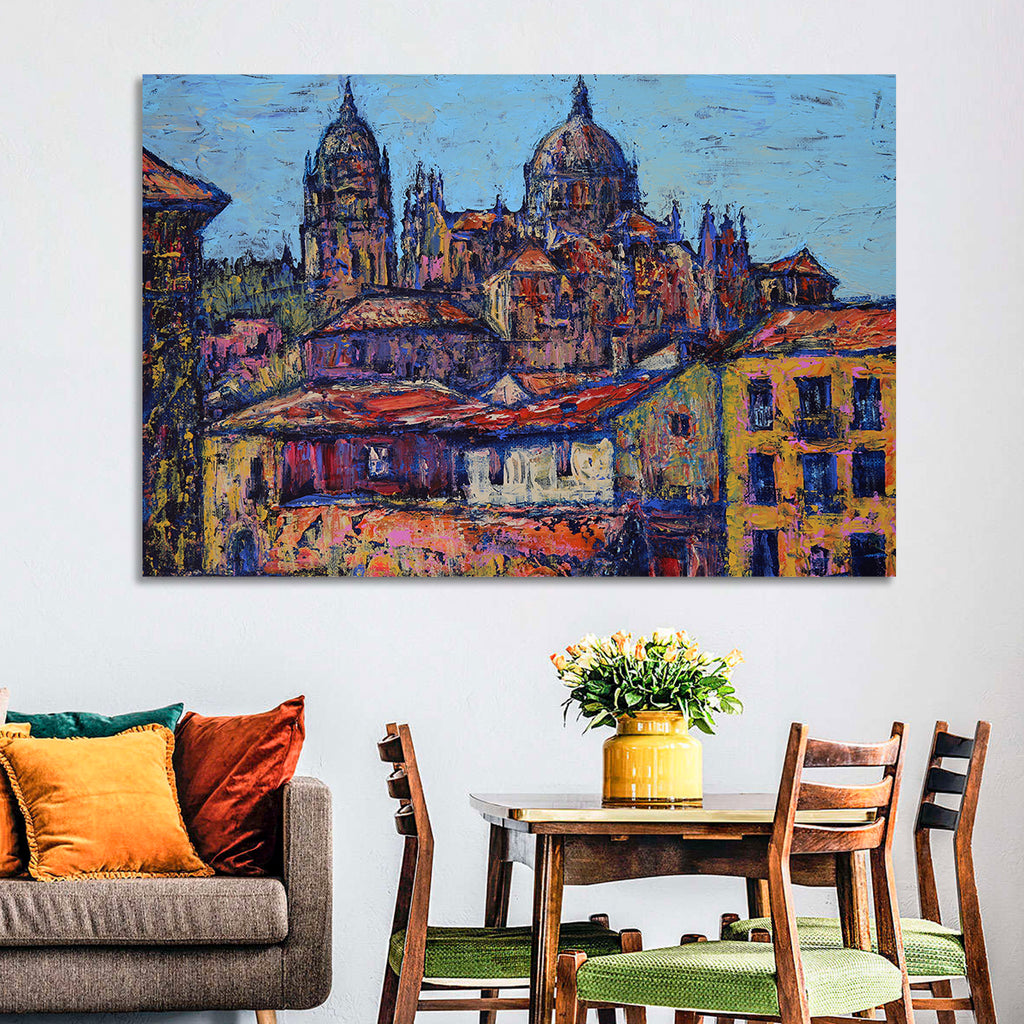 Salamanca Cathedral Rooftops Wall Art