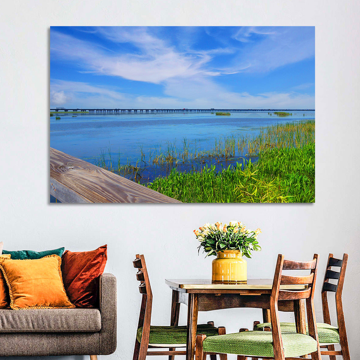 Meaher State Park Boardwalk Wall Art