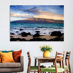 Kihei Golden Coastline Wall Art