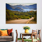 Lake Hodges Roadside Vista Wall Art