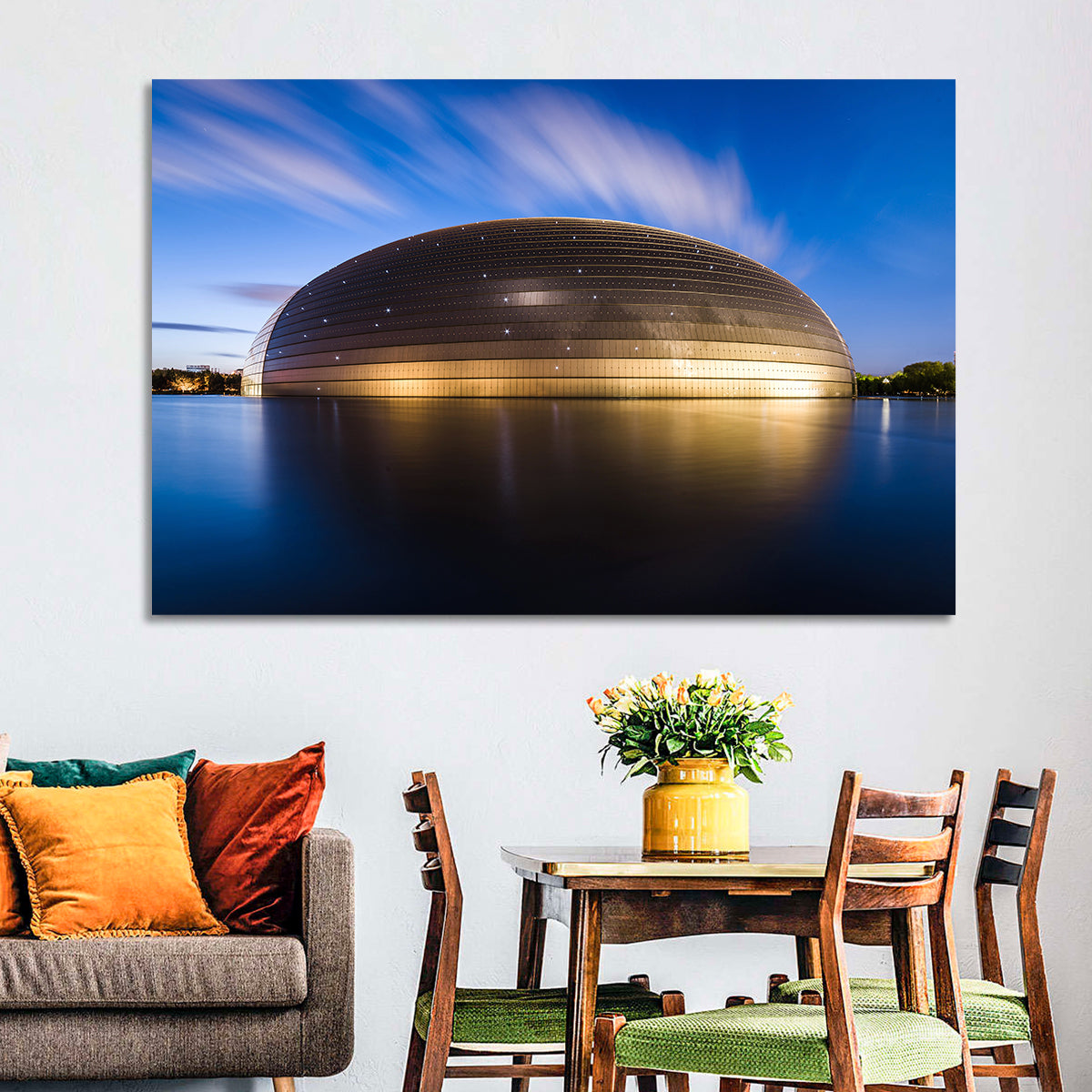 Beijing Giant Egg Dome Wall Art