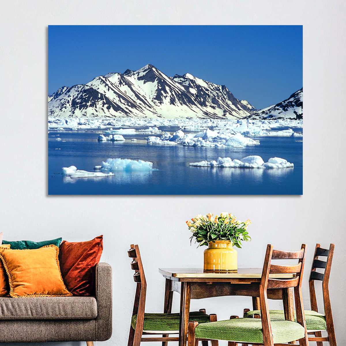 Eastern Greenland Sea Wall Art