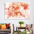 Scattered Dried Rose Petals Wall Art