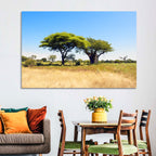 Acacia and Baobab Trees Wall Art