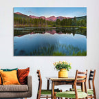 Sprague Lake Reflection Wall Art