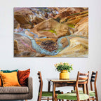 Kerlingarfjöll Geothermal Landscape Wall Art