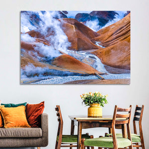 Geothermal Smoking Wall Art