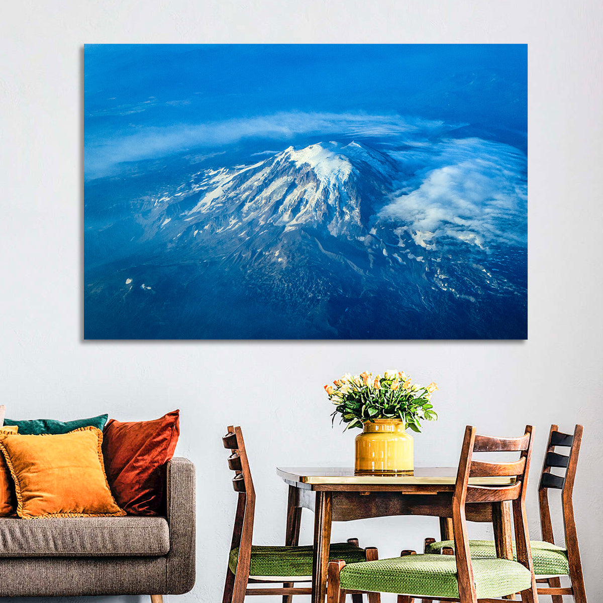 Mount Rainier Above the Clouds Wall Art