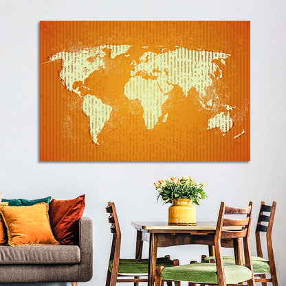 Old World Map Wall Art