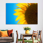 Sunflower Close-up Wall Art