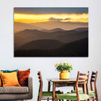 Southern Appalachian Sunset Wall Art