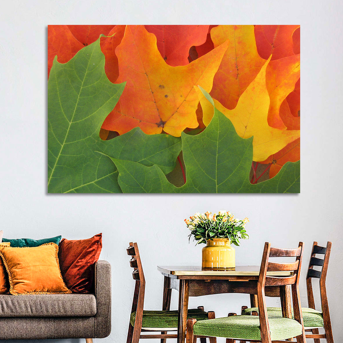 Autumn Maple Leaves Wall Art