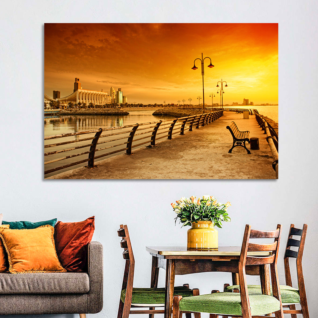 National Assembly at Golden Hour Wall Art