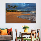 Poolenalena Beach Sunset Wall Art