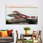 Ein Bokek Dead Sea Boardwalk Wall Art