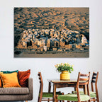 Shibam Mudbrick Cityscape Wall Art