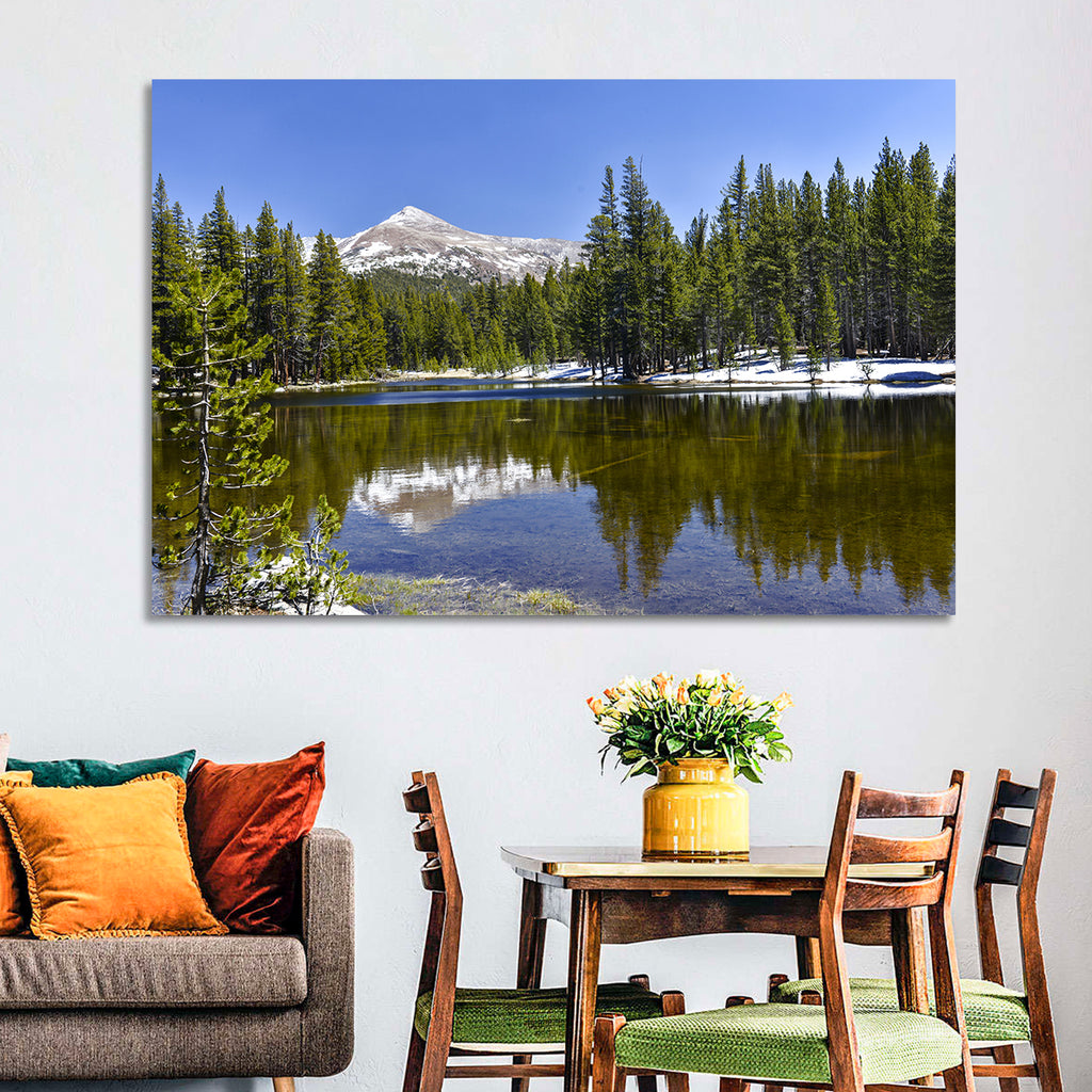 Yosemite Mountain Reflection Wall Art