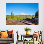 Highway to Mount Bachelor Wall Art