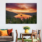Emerald Bay Sunrise, Lake Tahoe Wall Art