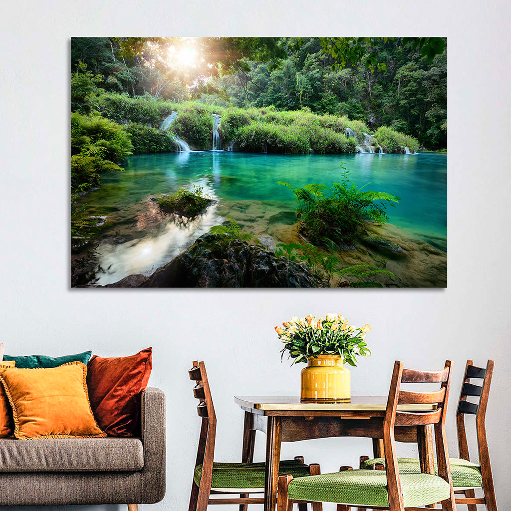 Semuc Champey Turquoise Pools Wall Art